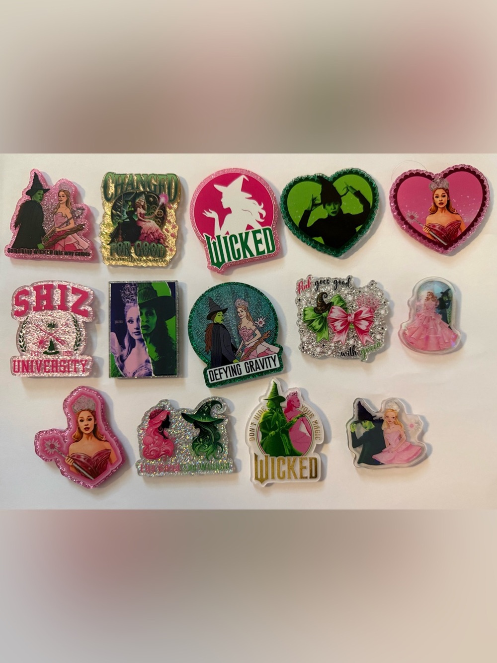 Wicked Acrylic Magnet Set